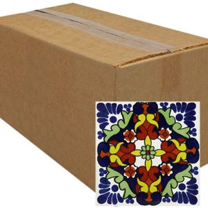 Magali Hand-Painted Talavera Tiles (Pack of 25)