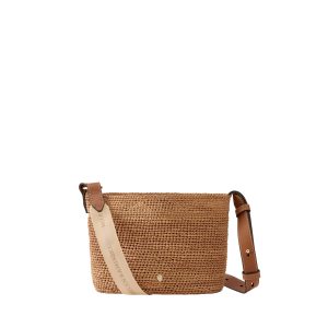 Nalin Raffia Crochet Crossbody