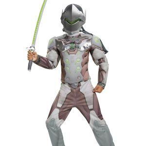 Overwatch Boy's Genji Classic Muscle Costume