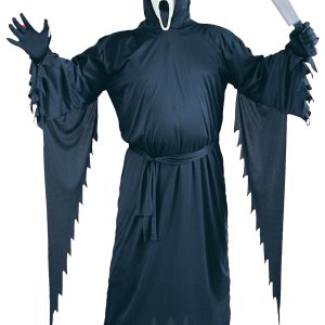 Plus Size Scream Movie Ghost Face Costume for Adults