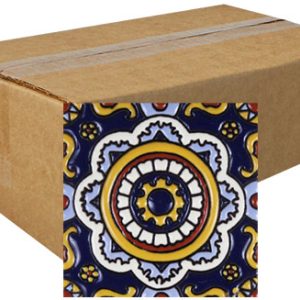 Relief Finish Talavera Tile - Box of 40
