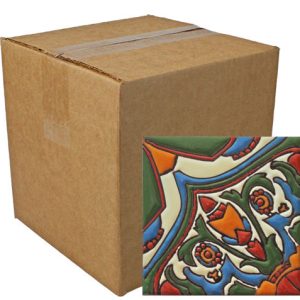 Relief Finish Talavera Tile - Pack of 9