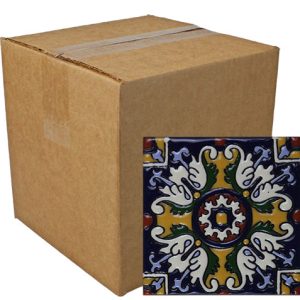 Relief Finish Talavera Tile - Pack of 9