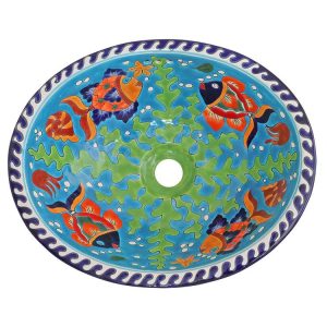Small Talavera Sink