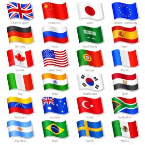 World Top Countries Vector National Flags