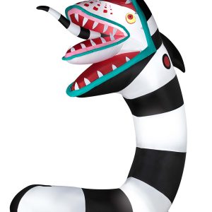 12FT Giant Inflatable Beetlejuice Sandworm Decoration