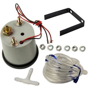 2 52mm Digital Boost Gauge 0-30psi 1-2bar Pressure Turbo Meter LED Display