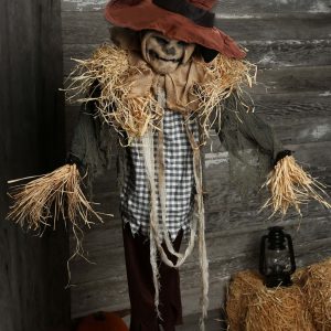 4.4FT Animated Hanging Surprise Scarecrow Decoration