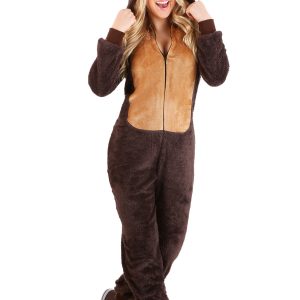 Adult Brown Bear Costume Onesie