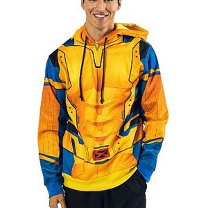 Adult Marvel Wolverine Cosplay Costume Hoodie