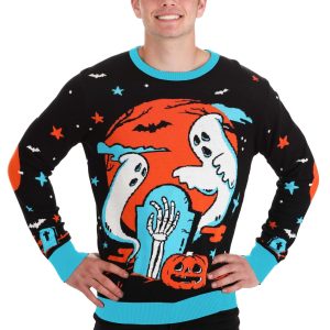 Adult Neon Halloween Ugly Sweater