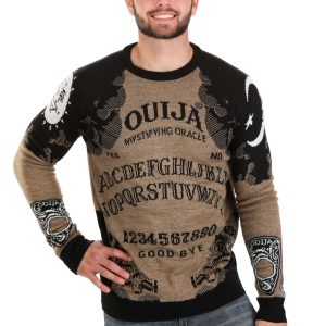 Adult Ouija Board Halloween Sweater