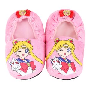 Adult Sailor Moon AOP Pink Slippers