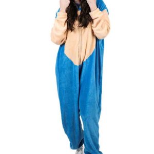 Adult Sonic the Hedgehog Cosplay Union Suit