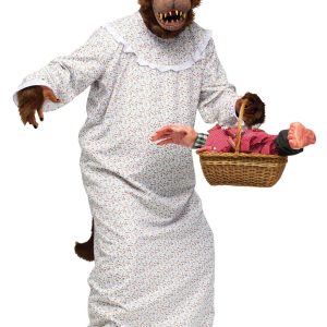 Big Bad Granny Wolf Adult Costume