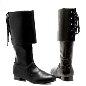 Black Pirate Boots