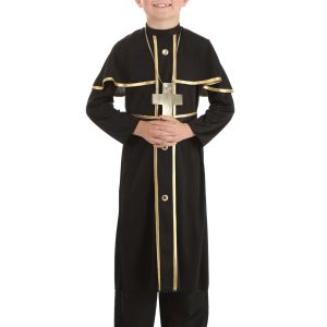 Boy's Deluxe Priest Costume