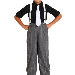Boy's Mafia Underboss Costume