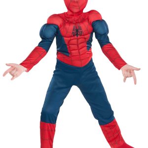 Boy's Spider-Man Muscle Suit Costume