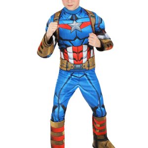 Captain America (Steve Rogers) Boy's Costume