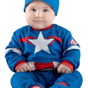 Captain America Steve Rogers Costume for Infants