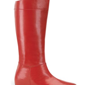 Child Red Superhero Costume Boots