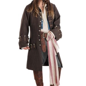Deluxe Jack Sparrow Pirate Costume for Men