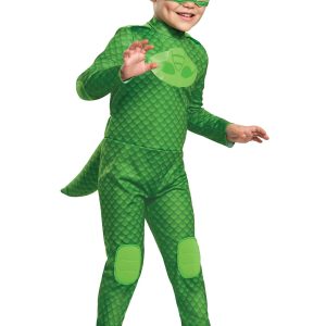 Deluxe PJ Masks Kid's Gekko Light Up Costume