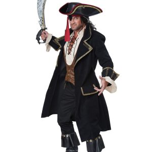 Deluxe Pirate Captain Costume for Men