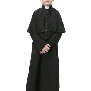 Deluxe Priest Costume for Kids