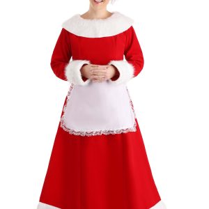 Deluxe Women's Mrs. Claus Costume