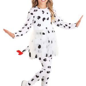 Girl's Adorable Dalmatian Costume