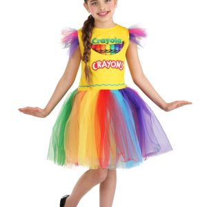 Girl's Crayon Box Costume Dress