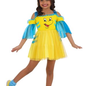 Girl's Disney Flounder Costume Dress