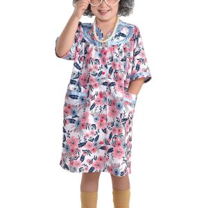 Girl's Little Old Lady Costume