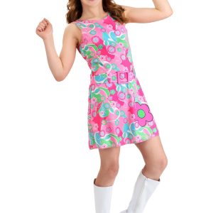 Girl's Mod Groovy GoGo Cutie Costume Dress