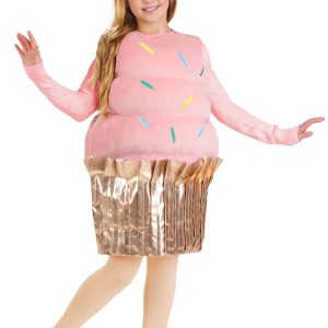Girl's Pink Cupcake Costume