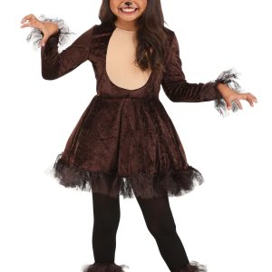 Girl's Playful Bear Costume