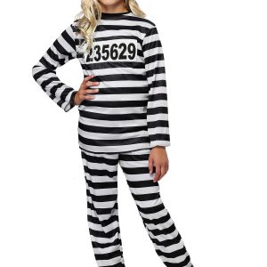 Girl's Prisoner Costume