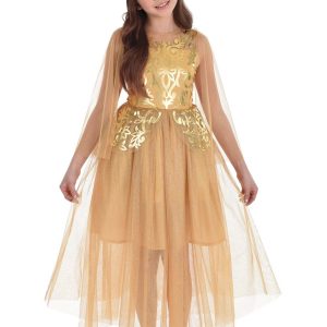 Girl's Royal Golden Gown Costume