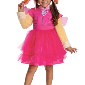 Girl's Toddler Deluxe Paw Patrol Skye Tutu Costume