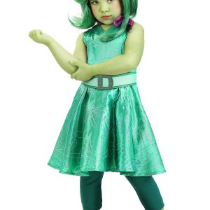 Girl's Toddler Disney and Pixar Inside Out Disgust Costume