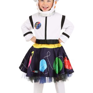 Girl's Toddler Galactic Astronaut Costume