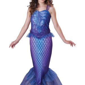 Girl's Tween Mysterious Mermaid Costume