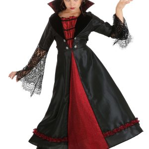 Girl's Victorian Vampiress Costume