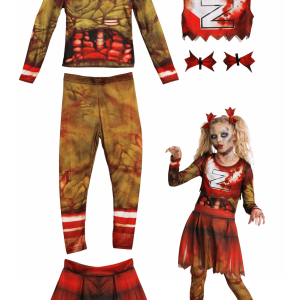 Girl's Zombie Cheerleader Costume