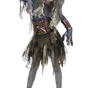 Girl's Zombie Dress Costume