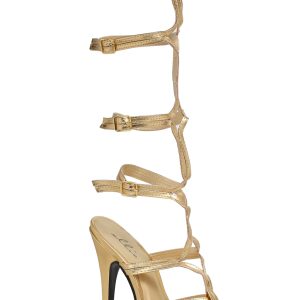 Gold Goddess Costume Heels
