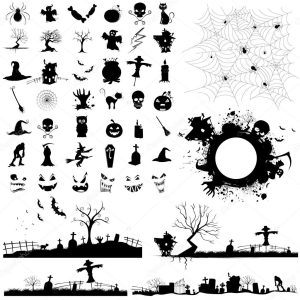 Halloween Design Element