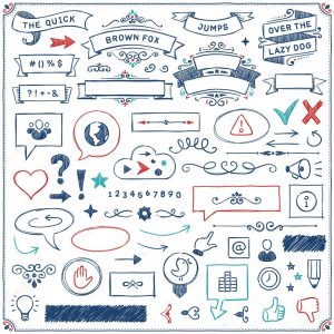 Hand Drawn Design Elements